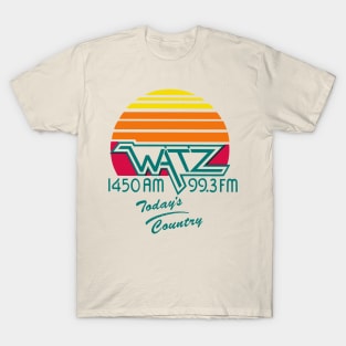 WATZ 1450 AM Country Radio T-Shirt